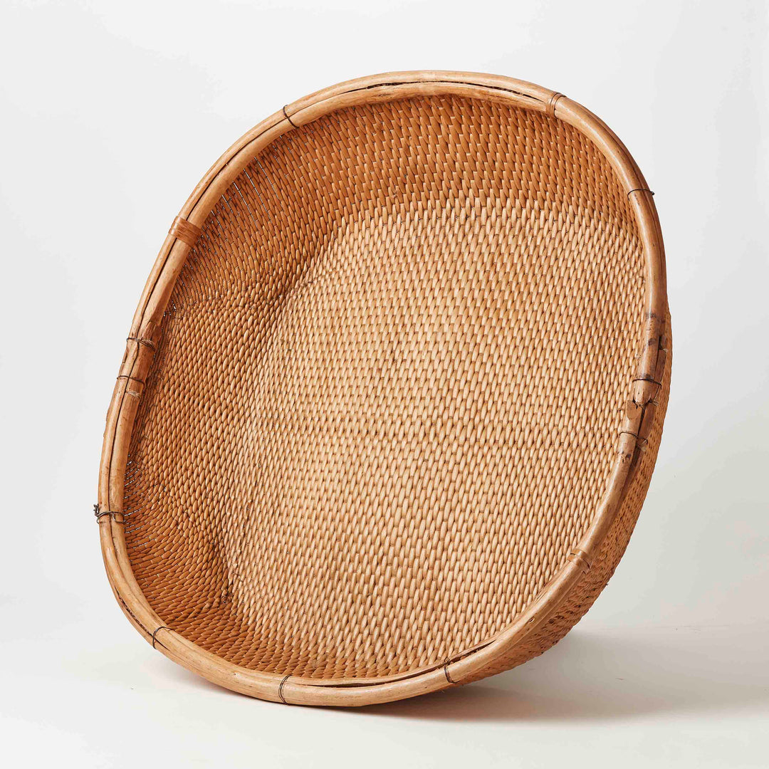 large woven basket  
