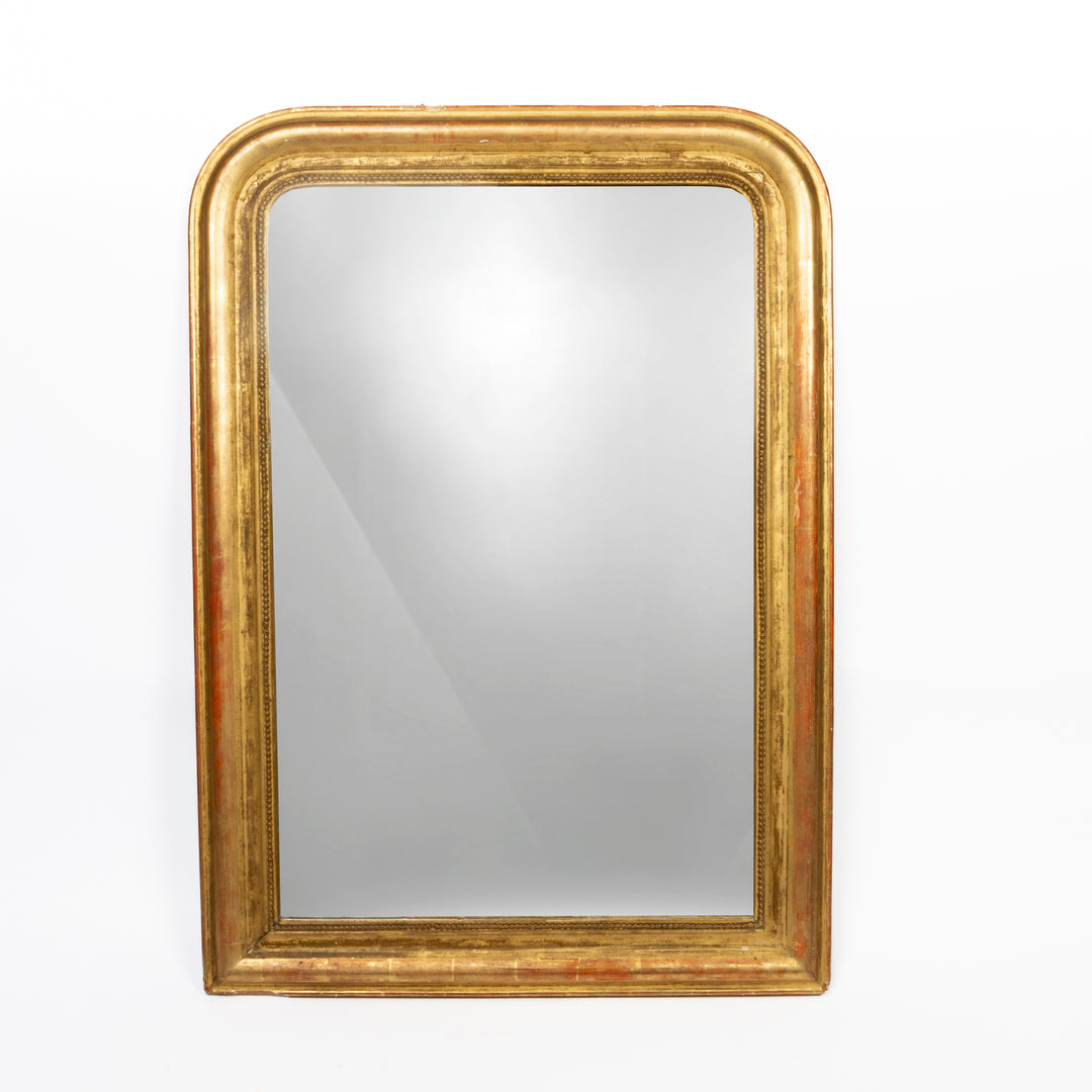 large louis philippe french gilt gold mirror