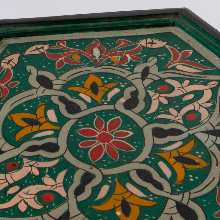 Hand Painted Moroccan Side Table