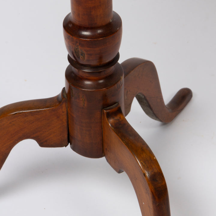 Late 18th Century American Candle Stand, Cherry