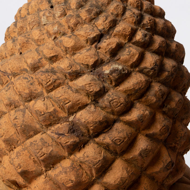 Vintage 20th Century Large Scale Terracotta Pinecone