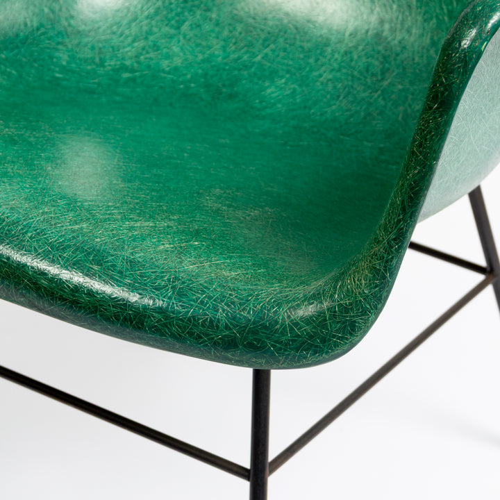 Lawrence Peabody Fiberglass Wing Chair