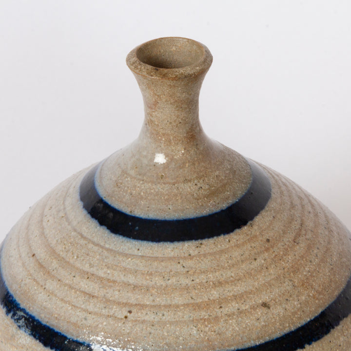 Studio Pottery Striped Vase