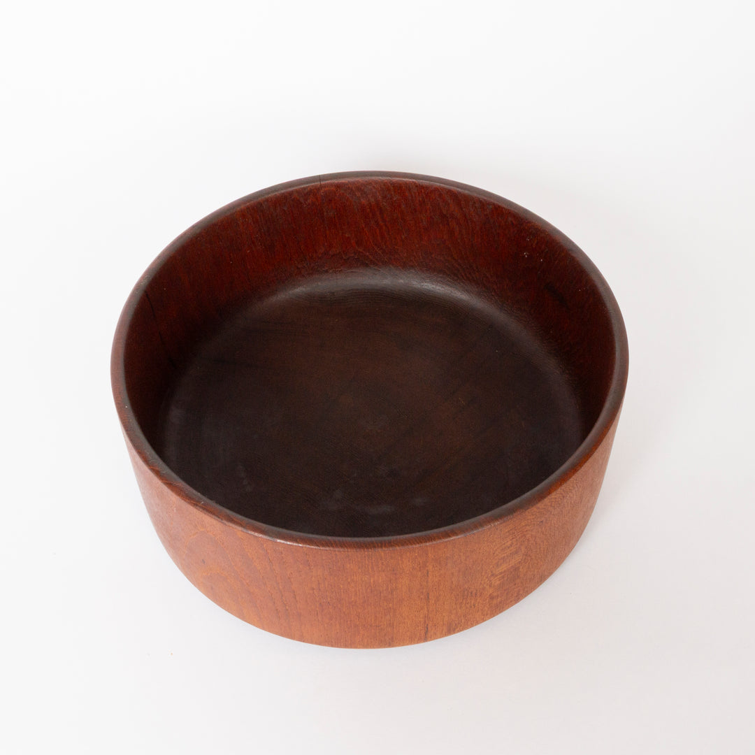 Vintage Teak Serving Bowl