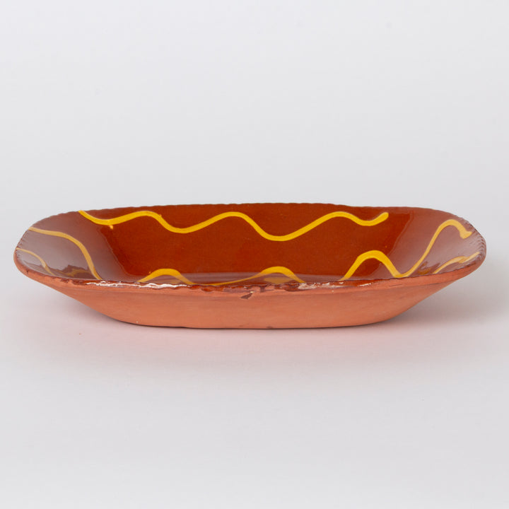 American Redware Dish