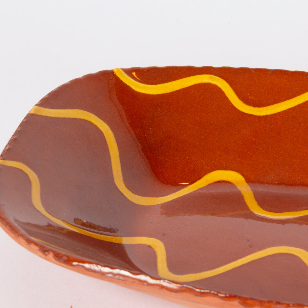 American Redware Dish