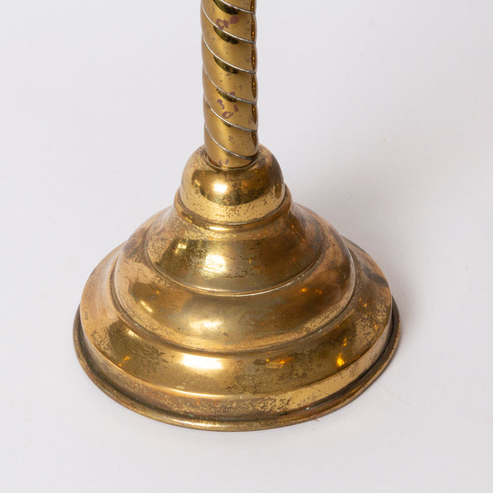 Pair of Brass Altar Candlesticks