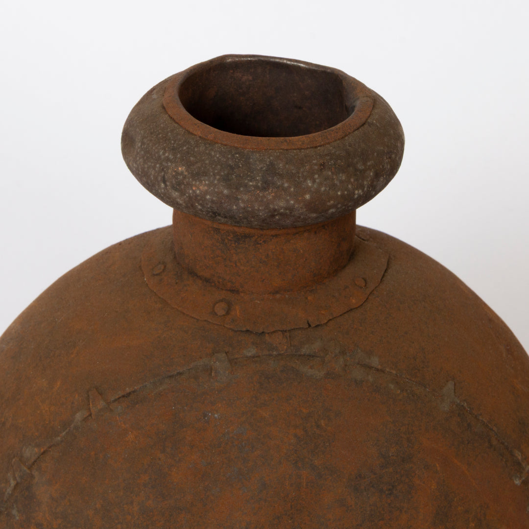 Vintage Indian Metal Vessel