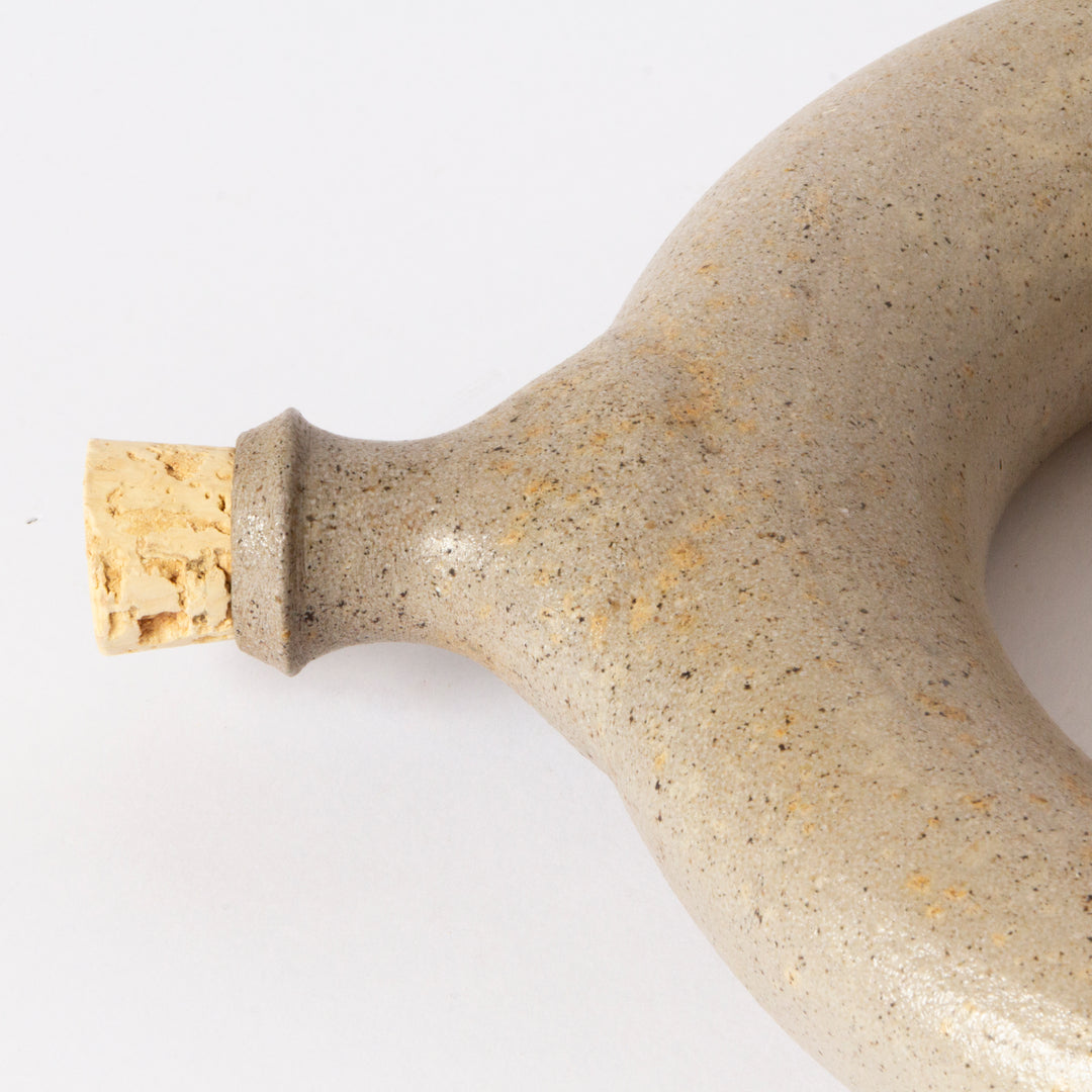 Circular Ceramic Sculpture by Ben Owen III