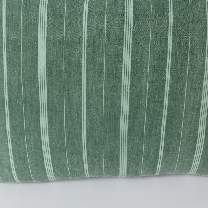 Green Stripe Pillow