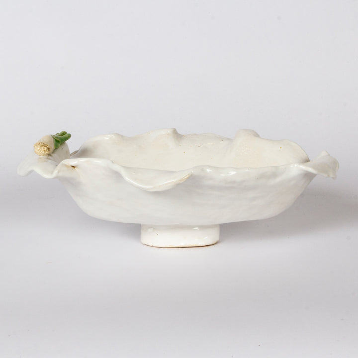 Handmade Ceramic "Leeks" Serving Piece by Lisa Horne