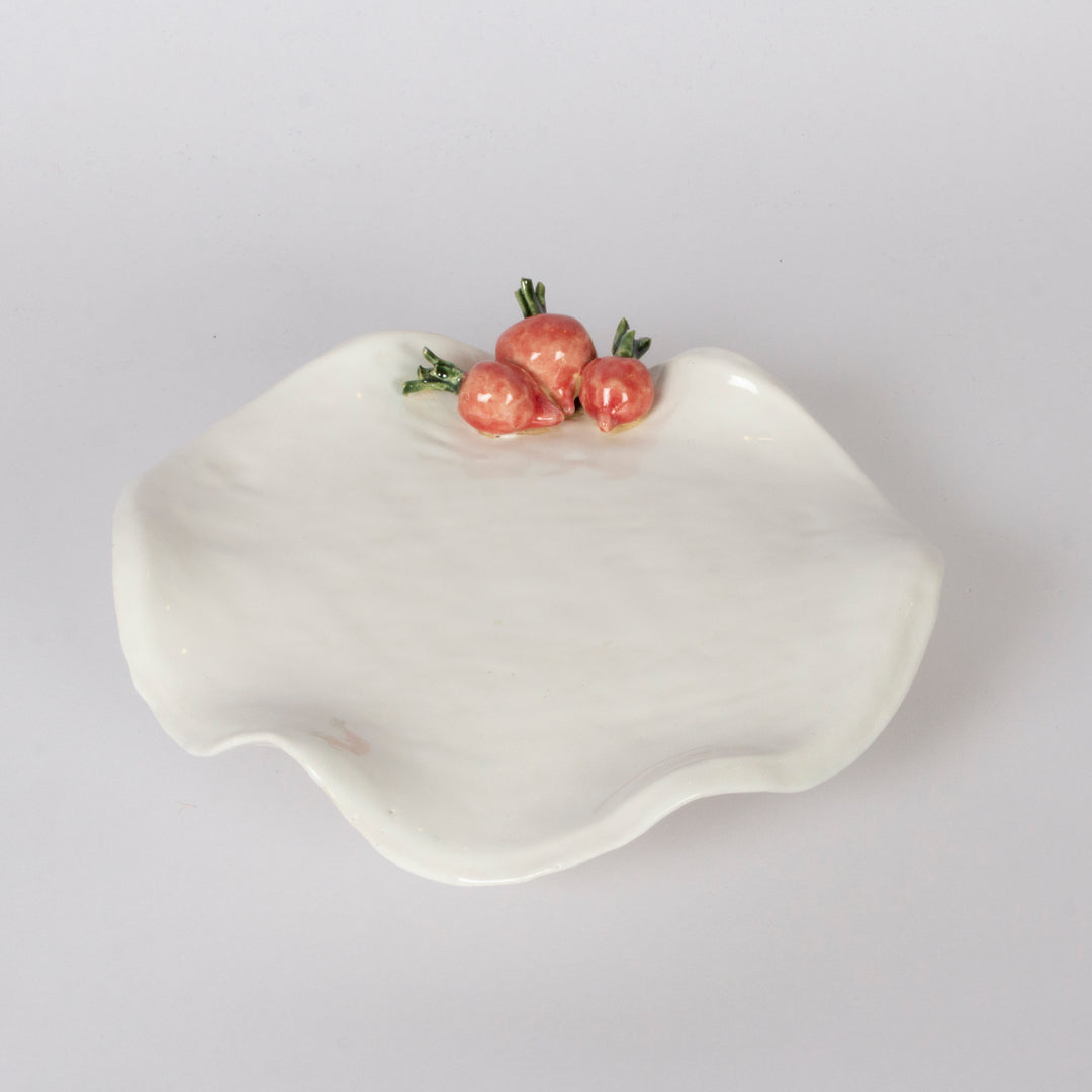 Handmade Ceramic "Beets" Serving Piece by Lisa Horne