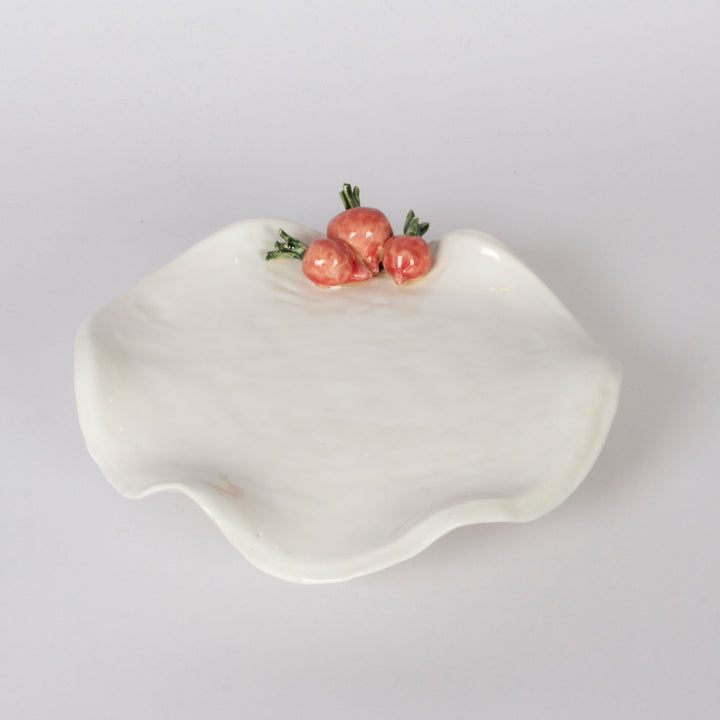 Handmade Ceramic "Beets" Serving Piece by Lisa Horne