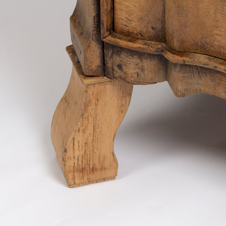 Dutch Provincial Oak Four-Drawer Chest, 19th C.