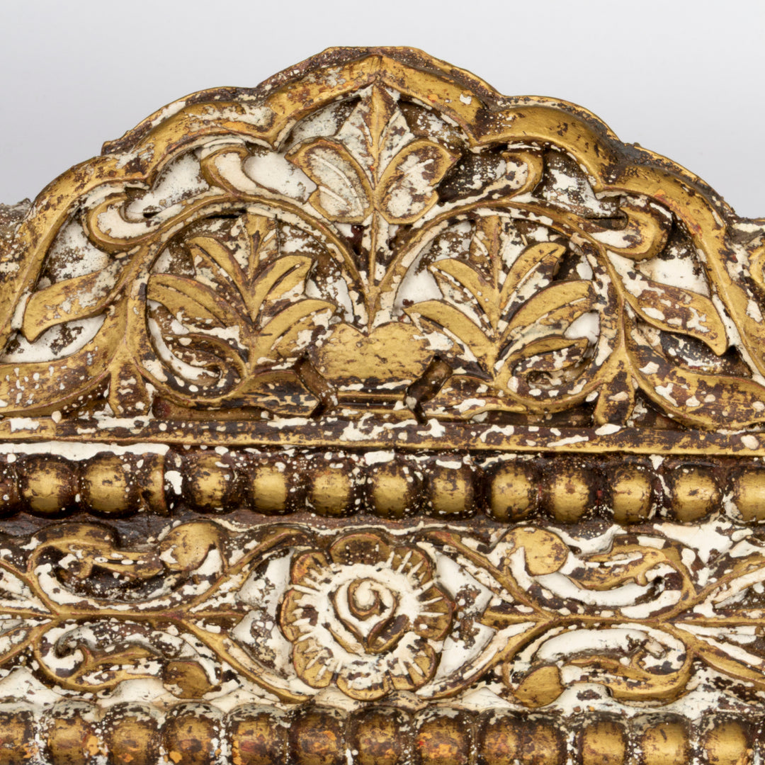 Pair of Ornate Balinese Wood Mirrors