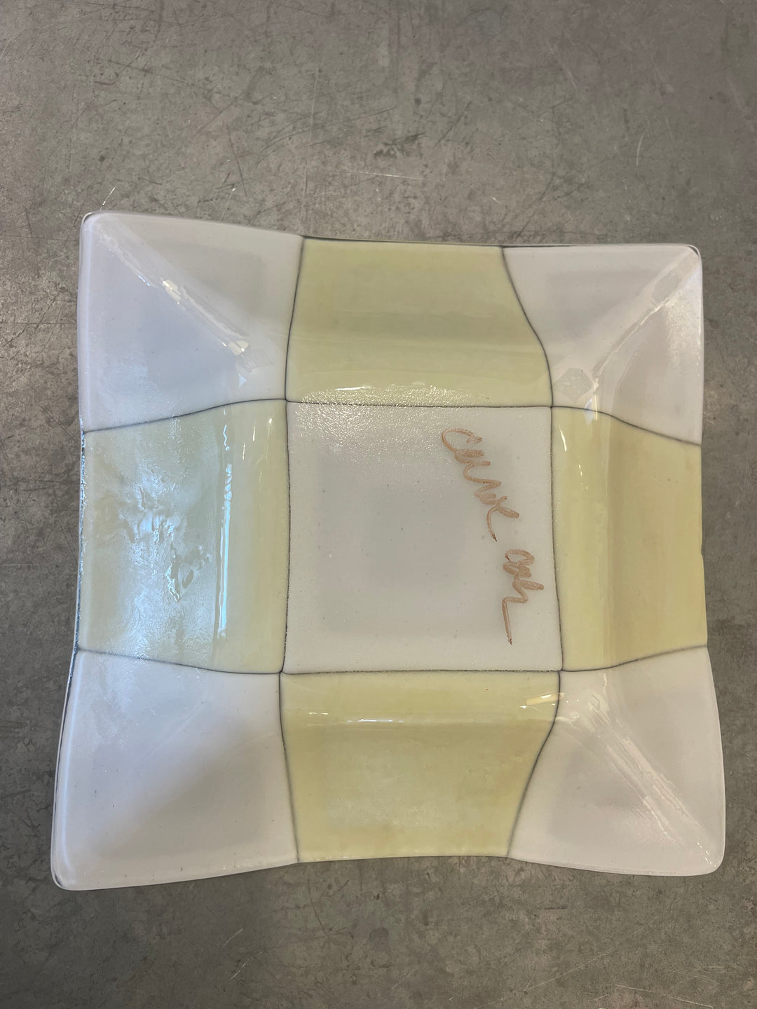 8" Glass Bowl By Carol Cohen