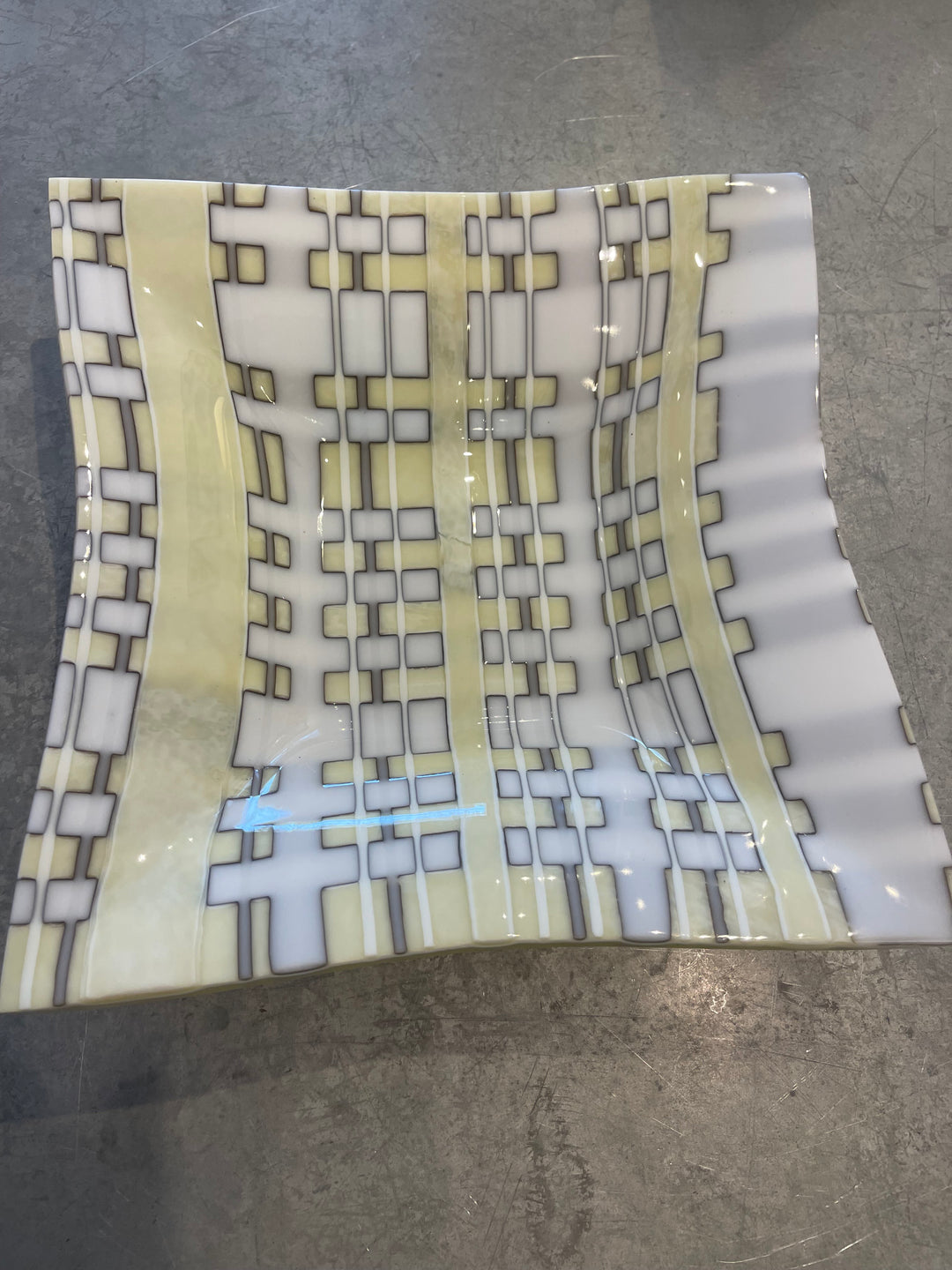 8" Glass Bowl By Carol Cohen