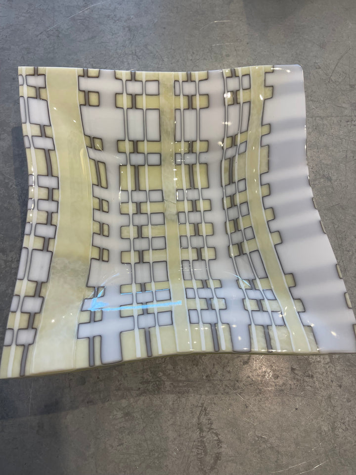 8" Glass Bowl By Carol Cohen