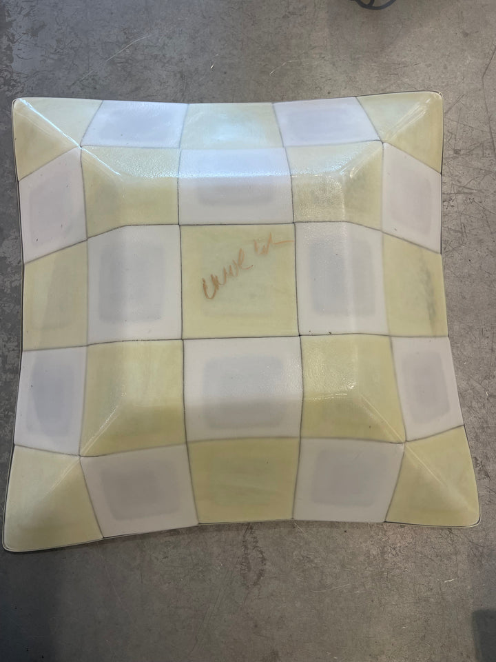 Large Glass Dish By Carol Cohens