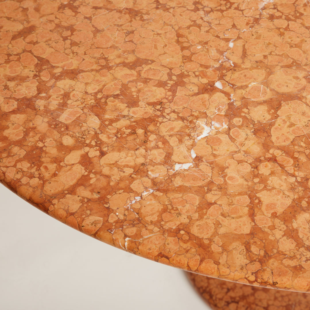 1960's Italian Marble and Chrome Dining Table