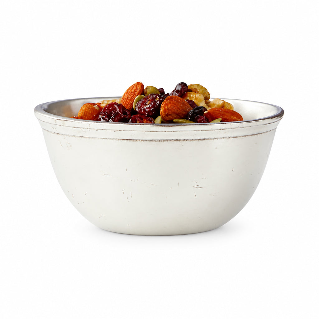 small pewter bowl