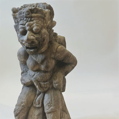 Carved Wooden Balinese Figure