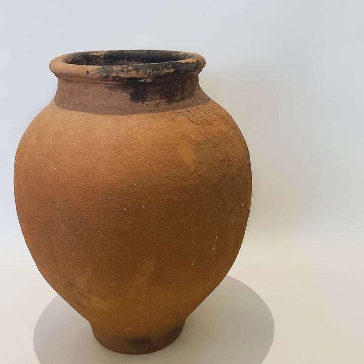 Portuguese Terra Cotta Olive Jar