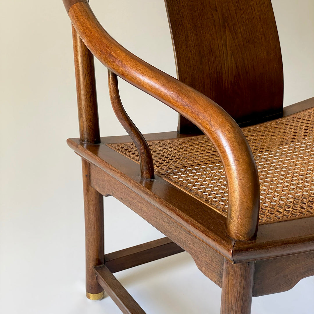Pair Of Rare Walnut Lounge Chairs
