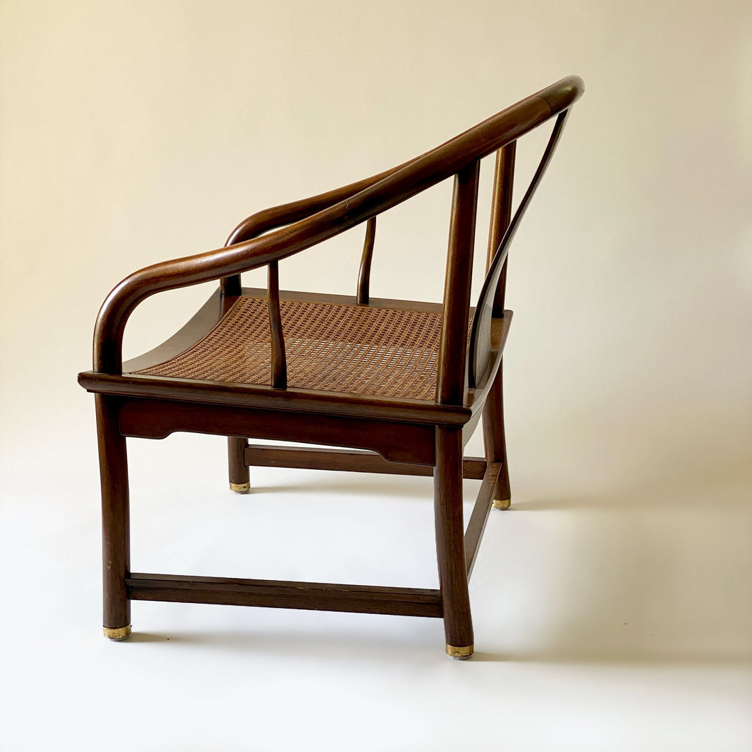 Pair Of Rare Walnut Lounge Chairs