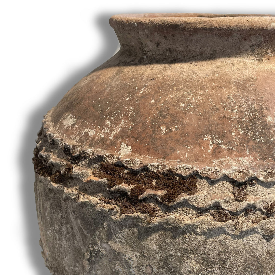 19Th C Terra Cotta Jar