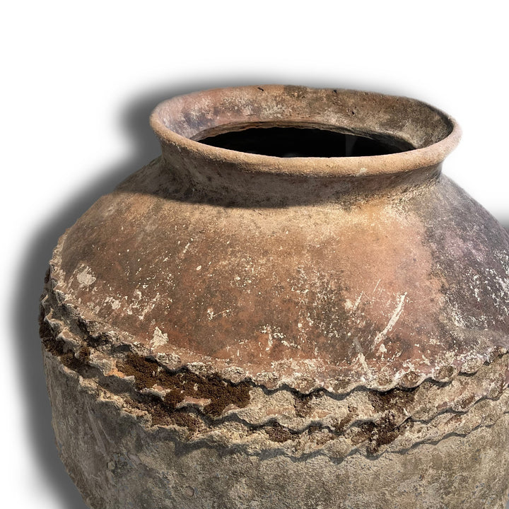 19Th C Terra Cotta Jar
