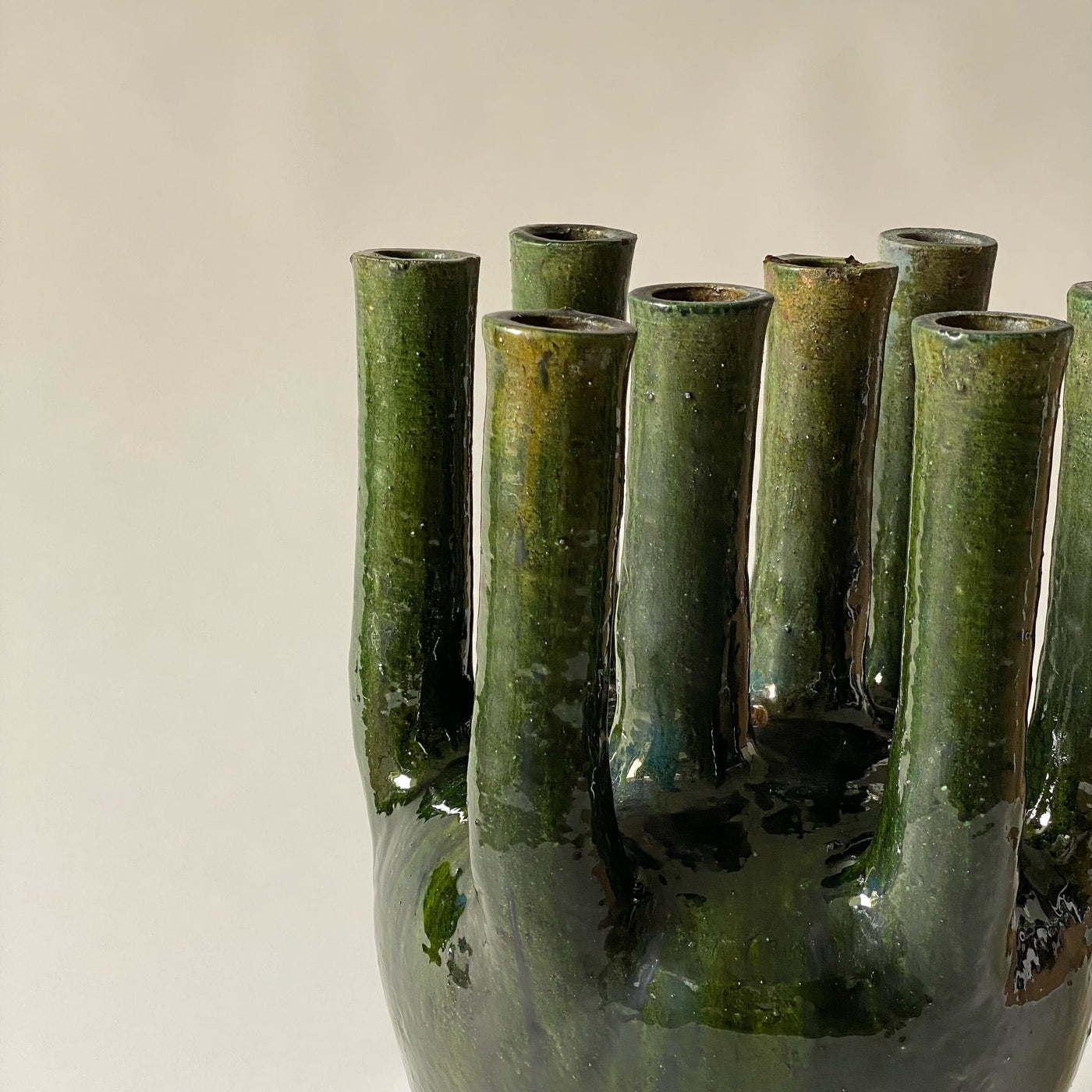 Green Glazed Tamegroute Ceramic (Octo)