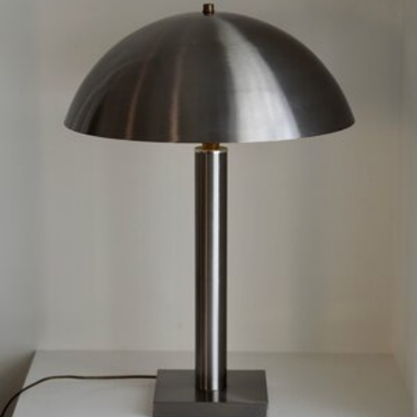 Steel Mushroom Lamp, C. 1950