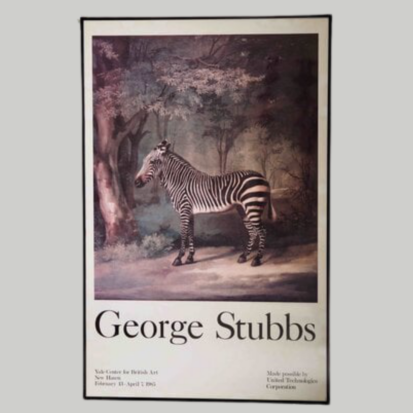Exhibition Poster For George Stubbs